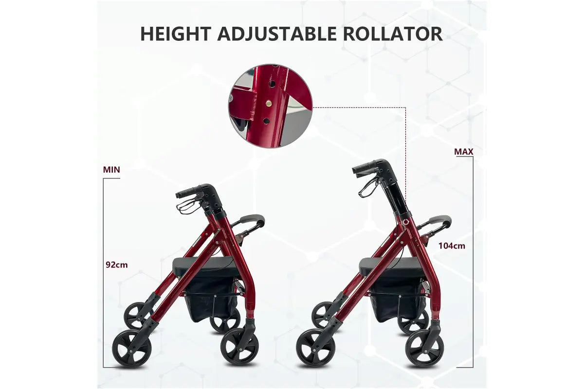 Future Wheels Mobility Rollator Walker